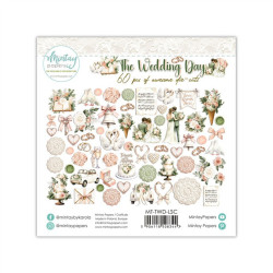 Mintay Papers The Wedding Day Paper Die-Cuts 60pz