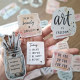 Mintay Papers Art Journal Ephemera Pack Creative Mind 68pezzi