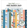 Echo Park My Favorite Monster Paper Pad 15x15cm