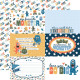 Echo Park My Favorite Monster Collection Kit 30x30cm
