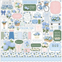 Carta Bella Flower Shoppe Paper Pad 30x30cm