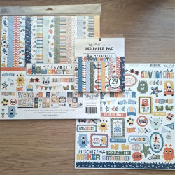 Echo Park My Favorite Monster Collection Kit 30x30cm