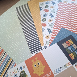 Echo Park My Favorite Monster Collection Kit 30x30cm