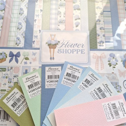 Carta Bella Flower Shoppe Paper Pad 30x30cm