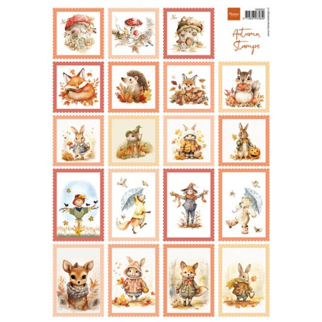 Marianne Design A4 Sheet Stamps Autumn