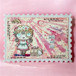 AALL & Create Stamp Set A7 1385 Fruitcake