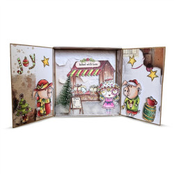 AALL & Create Stamp Set A7 1385 Fruitcake