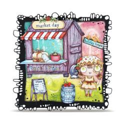 AALL & Create Stamp Set A7 1385 Fruitcake