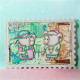 AALL & Create Stamp Set A7 1387 Holiday Pigs