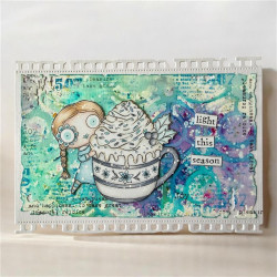 AALL & Create Stamp Set A7 1388 Hug In A Mug