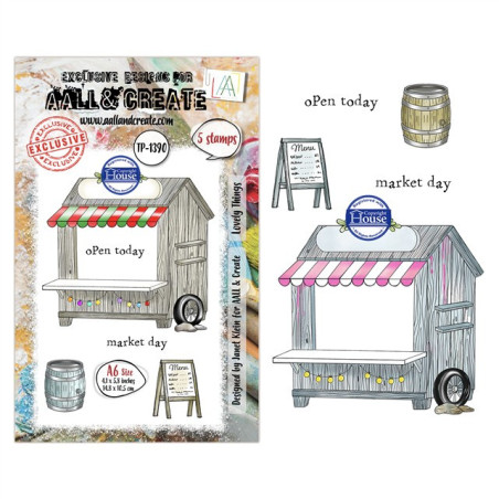 AALL & Create Stamp Set A6 1390 Lovely Things