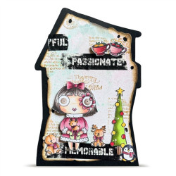 AALL & Create Stamp Set A7 1392 North Pole Toy Company