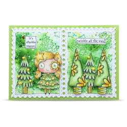 AALL & Create Stamp Set A7 1393 Sparkle Season