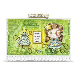 AALL & Create Stamp Set A7 1393 Sparkle Season