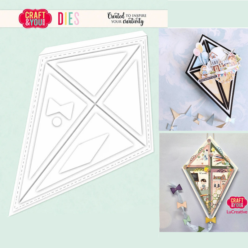 Craft&You Kite Base Card Dies