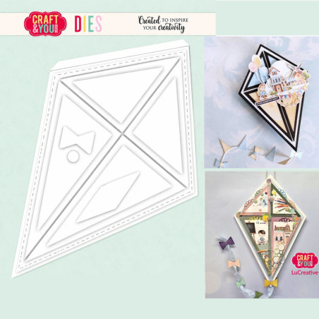 Craft&You Kite Base Card Dies