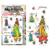 PREORDINE! AALL & Create Stamp Set A6 1468 Evergreen Dreamer