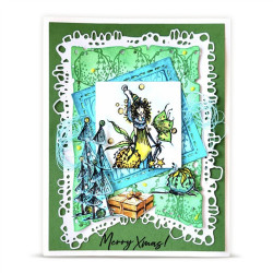 PREORDINE! AALL & Create Stamp Set A6 1470 Aerial Carol