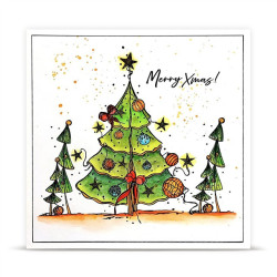 PREORDINE! AALL & Create Stamp Set A6 1471 Floating Fir
