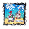 PREORDINE! AALL & Create Stamp Set A6 1494 Chickmas Chaos
