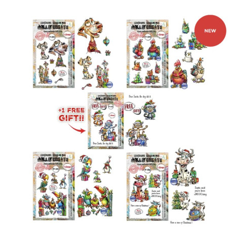 AALL & Create Stamp Bundle Festive Friends