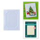Spellbinders Christmas Cats 3D Embossing Folder Ornate Molded Frame by Yana Smakula