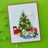 Spellbinders Christmas Cats 3D Embossing Folder Ornate Molded Frame by Yana Smakula