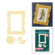 PREORDINE! Spellbinders Simply Made 3D Emboss & Cut Folder Greenwich Market Frame