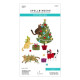 PREORDINE! Spellbinders Christmas Cats Etched Dies Accessories by Yana Smakula