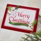 PREORDINE! Spellbinders Upright Italic Holiday Sentiments Press + Foil Plate Merry Christmas