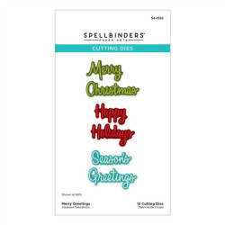 PREORDINE! Spellbinders Dear Santa Die Bundle