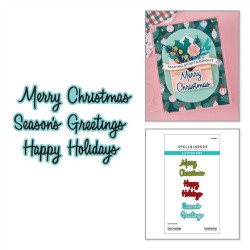PREORDINE! Spellbinders Dear Santa Die Bundle