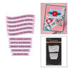PREORDINE! Spellbinders Dear Santa Press + Foil & Die Set Holiday Banner Greetings