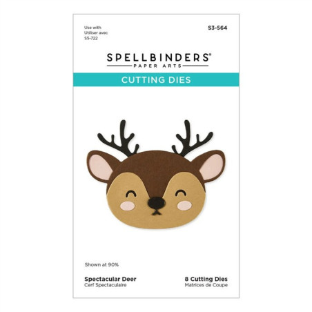 PREORDINE! Spellbinders Spectacular Christmas Etched Dies Deer
