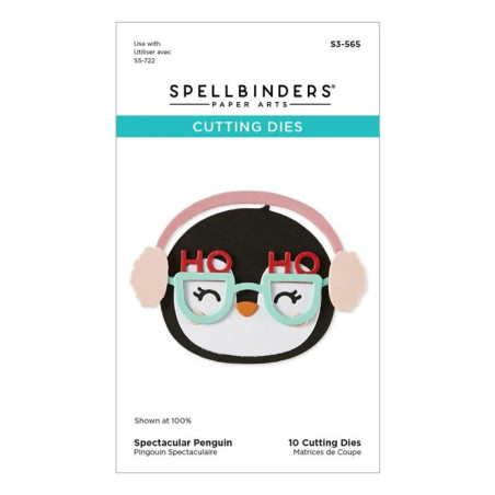 PREORDINE! Spellbinders Spectacular Christmas Etched Dies Penguin