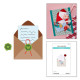 PREORDINE! Spellbinders Dear Santa Etched Dies Happy Post Envelope
