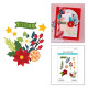 PREORDINE! Spellbinders Dear Santa Etched Dies Festive Floral Mix