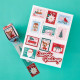 PREORDINE! Spellbinders Dear Santa Etched Dies Merry Greetings