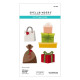 PREORDINE! Spellbinders Snowflake Kisses Etched Dies Gift Boxes and Bags