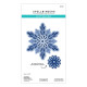 PREORDINE! Spellbinders Snowflake Kisses Etched Dies Layered Snowflakes by Lisa Horton