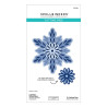 PREORDINE! Spellbinders Snowflake Kisses Etched Dies Layered Snowflakes by Lisa Horton