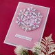 PREORDINE! Spellbinders Snowflake Kisses Etched Dies Snowflake Wreath by Lisa Horton