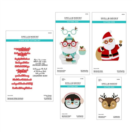 PREORDINE! Spellbinders Spectacular Christmas I Want It All! Bundle
