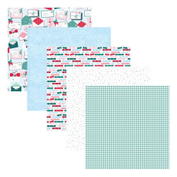 PREORDINE! Spellbinders Dear Santa Paper Pad 15x15cm