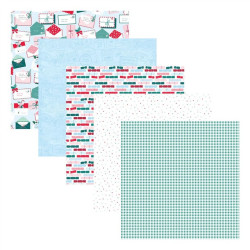 PREORDINE! Spellbinders Dear Santa Paper Pad 30x30cm