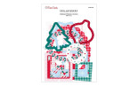 Spellbinders Dear Santa Die Cut Ephemera 38pz