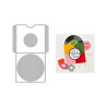 HERO ARTS Vintage Vinyl Die Set Record Collection