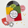 HERO ARTS Vintage Vinyl Die Set Record Collection