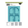 HERO ARTS Home for the Holidays Layering Stencil Set Front Door 4pezzi
