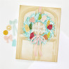 HERO ARTS Home for the Holidays Layering Stencil Set Front Door 4pezzi